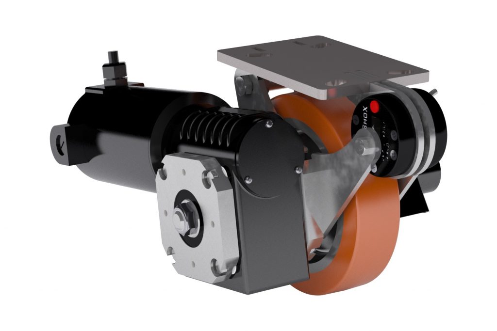 Caster Concepts Desarrolla la Primera Rodaja Industrial  Motorizada