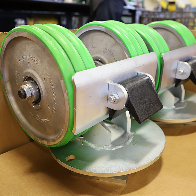 ¿Qué opciones de seguridad tengo una vez construida mi plataforma rodante?